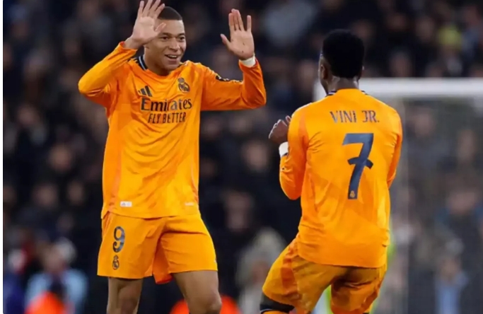 Vinicius y Mbappé