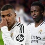 Kylian Mbappé y Vinicius Junior.