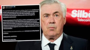 Carlo Ancelotti y su