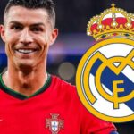 Cristiano con escudo Real Madrid