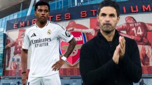 Emirates Stadium con Arteta y Rodrygo