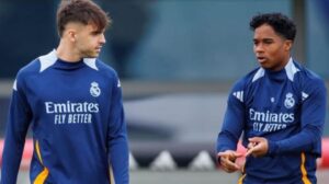Endrick y Raúl Asencio