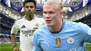 Haaland y Rodrygo