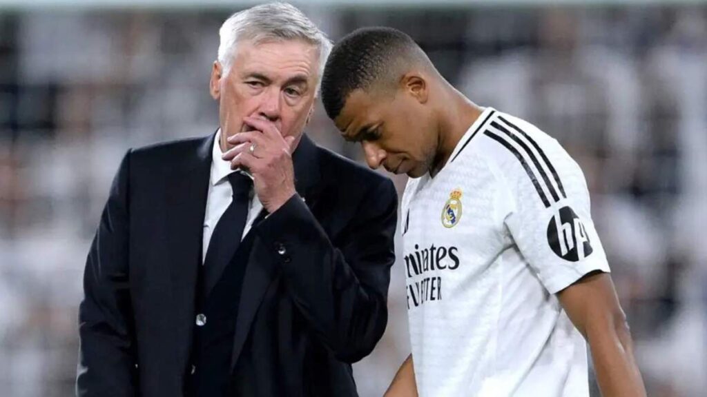 Mbappé y Ancelotti