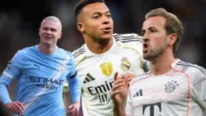 Mbappé, Haaland y Kane