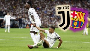 Mbappé y Vinicius