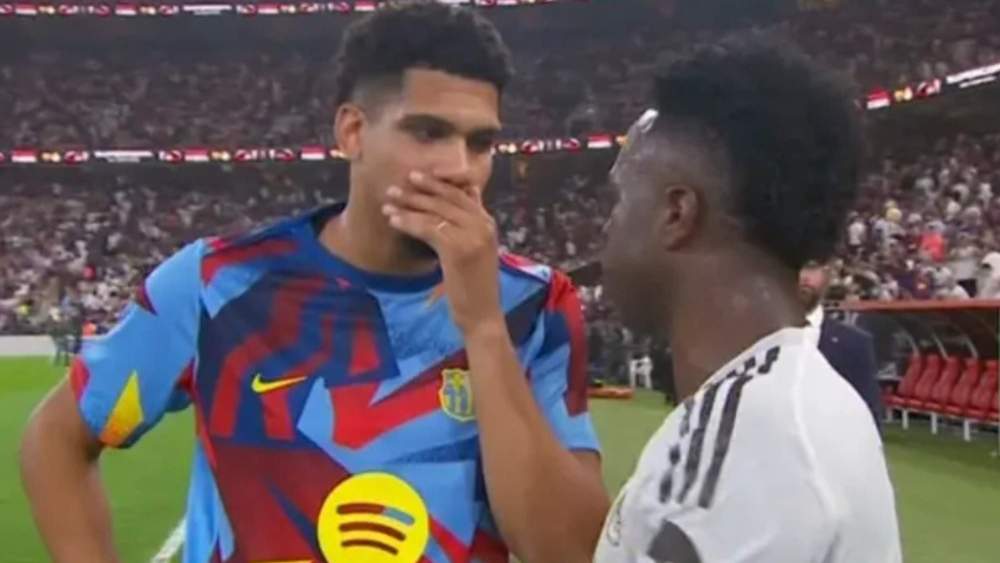 Ronald Araújo y Vinicius