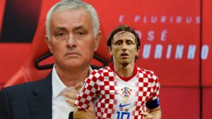 Luka Modric José Mourinho