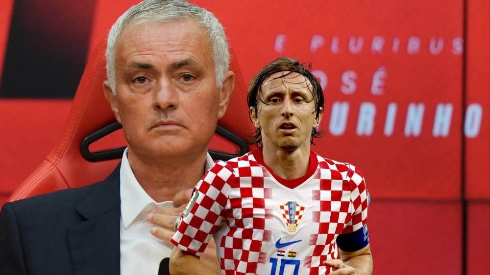 Luka Modric José Mourinho