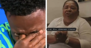 Vinicius Jr His Grandmother