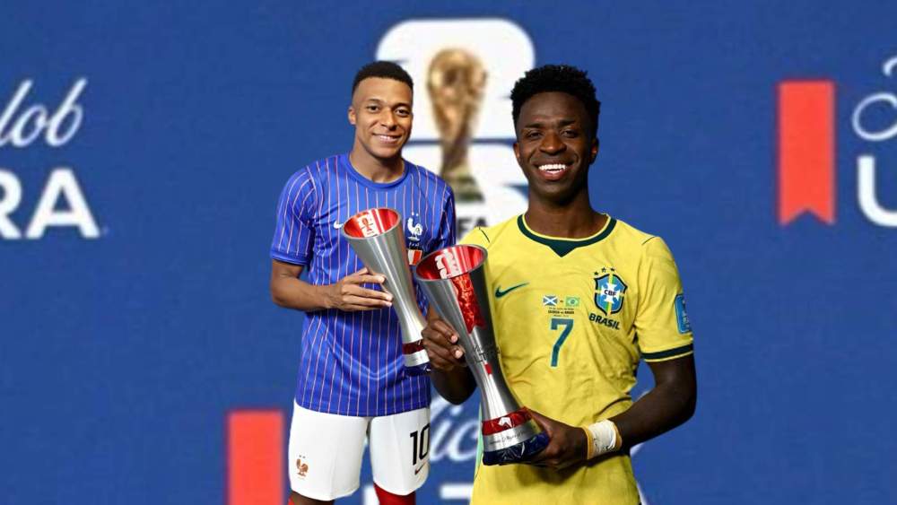 Vinicius Jr Kylian Mbappe